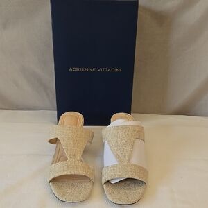 Adrienne Vittadini Beige Sandals